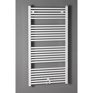 Radiateur électrique Zehnder Zeno Design ZZ140250A400000 ZNE-120-050/MD, 1258 x 500 mm, aspect acier inoxydable